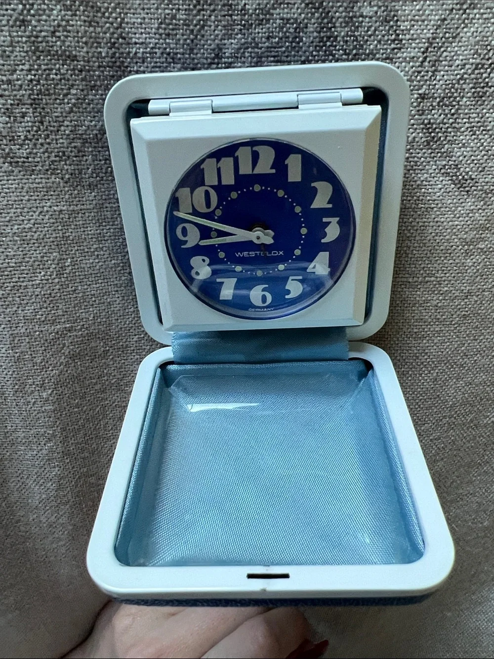 Vintage Westclox Travel Alarm Clock